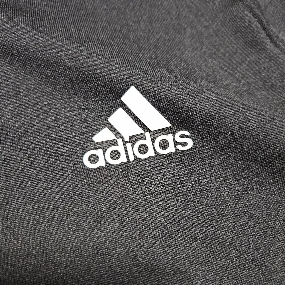ADIDAS GOLF French Terry Pullover Mens M Active Fleece Quarter Zip Performance